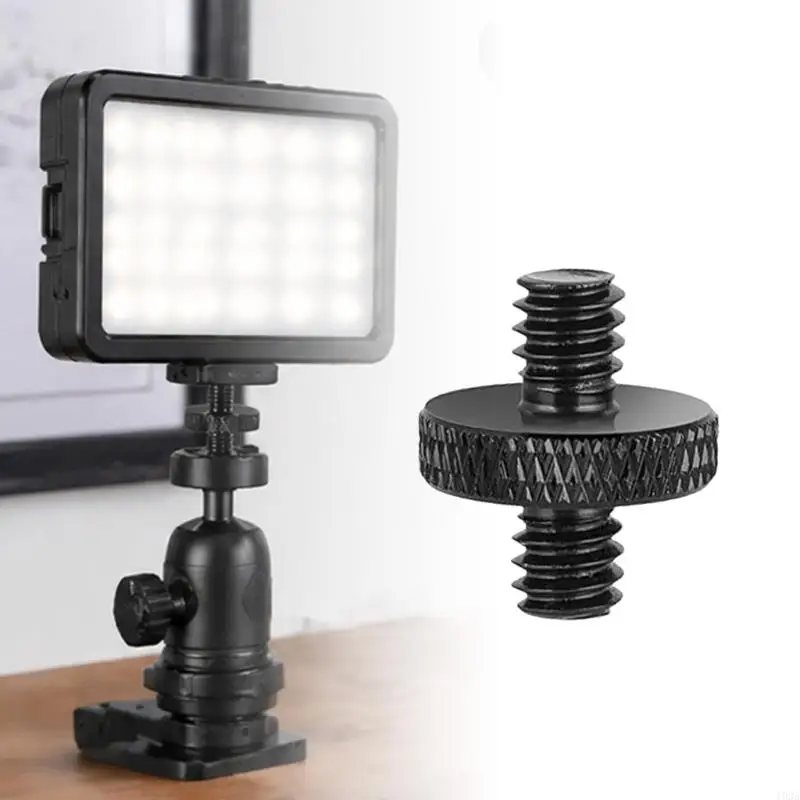 193A 4Pieces Aluminum 1/4 20 Threaded Double Ended Screws For DSLR Tripod Mounting Solution
