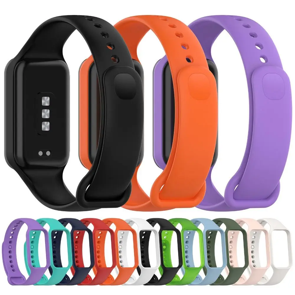 For Redmi Smart Band 2 Bracelet Replacement Watchband For Redmi Band 2 Soft Silicone Sport Band Wrist Strap Correas