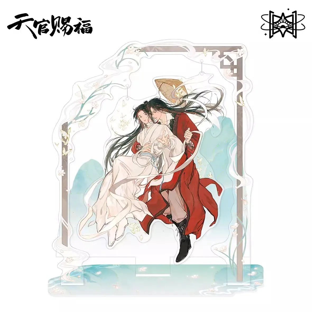 Imagem -03 - Suporte de Acrílico do Anime Céu Ingresso para Areia Movediça Distintivo e Marcador Presente Novo Tian Guan ci fu Xie Lian Hua Cheng