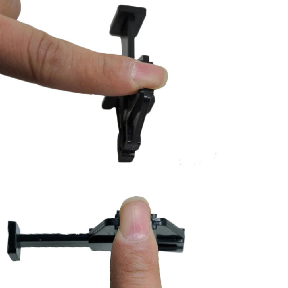 

10pcs Nail Art Locating Clip Foldable Reusable Manicure Positioning Tool For Uv Gel Acrylic Extension Home Salon Use Retaining