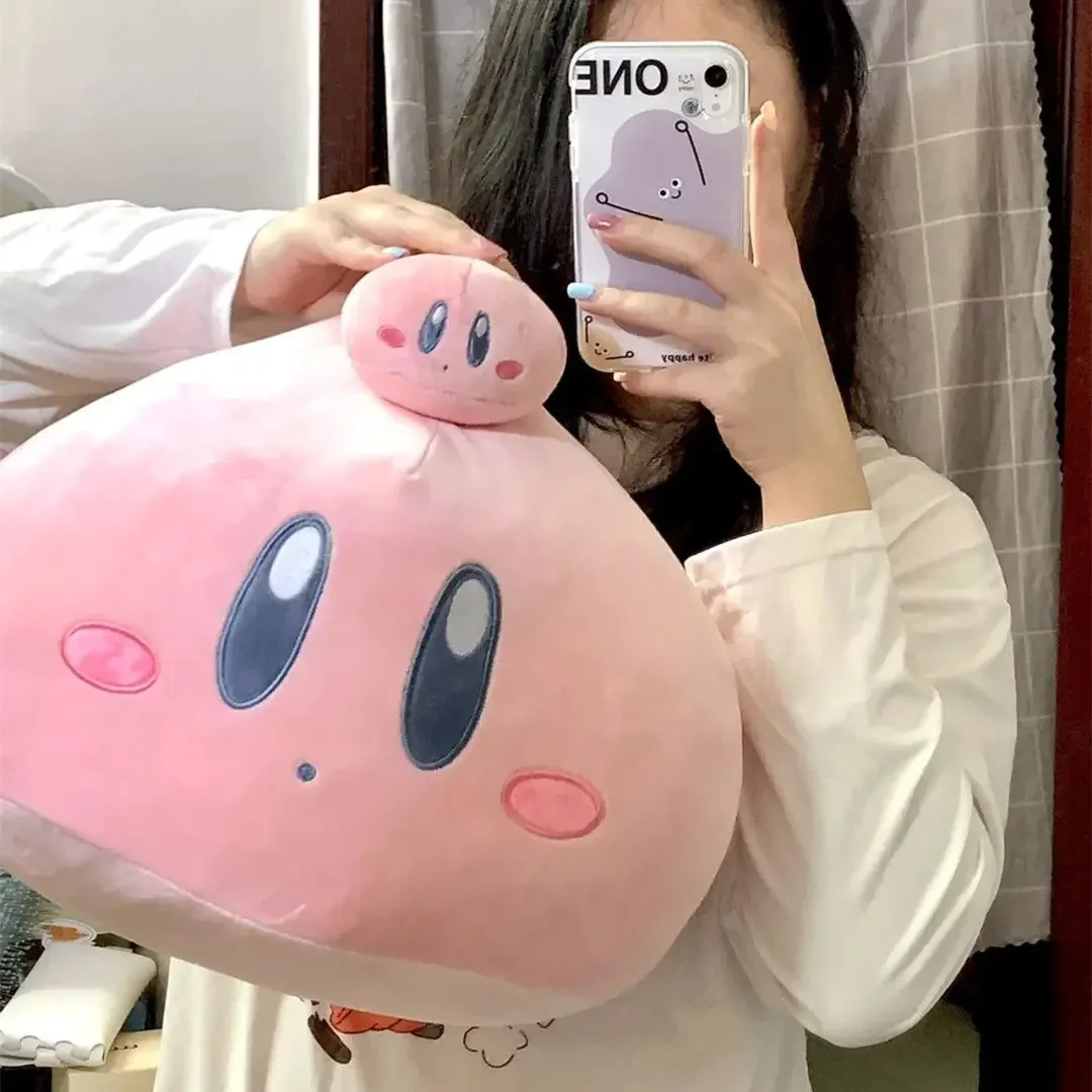 لطيف لينة كيربي ألعاب من نسيج مخملي Kawaii انمي ياباني دمية محشوة وادل دي بلوشيز رمي وسادة حقيبة قلادة هدايا عيد فتاة