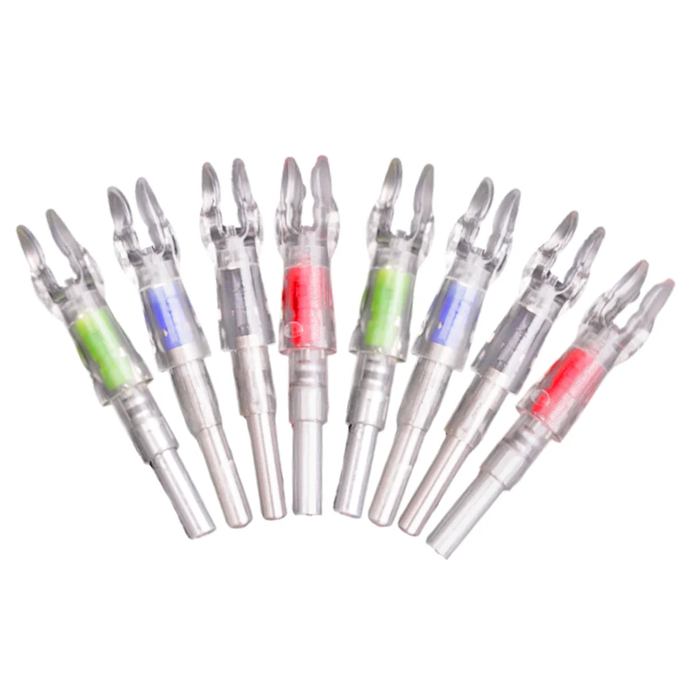 3/6/12 szt. ID 5,2 mm Strzałka LED z podświetlanym ogonem Nock Strzała łucznicza Akcesoria Strzelanie Polowanie
