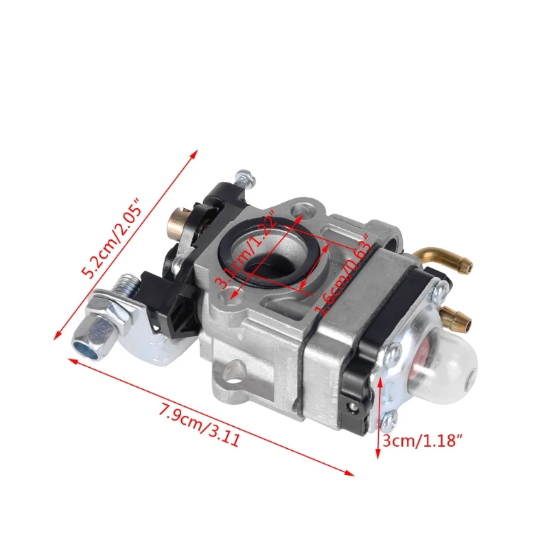 금속 카브레타 교체 카브, SRM 260S 261S 261SB PPT PAS 260 261 BC4401DW 트리머 호환, 10mm