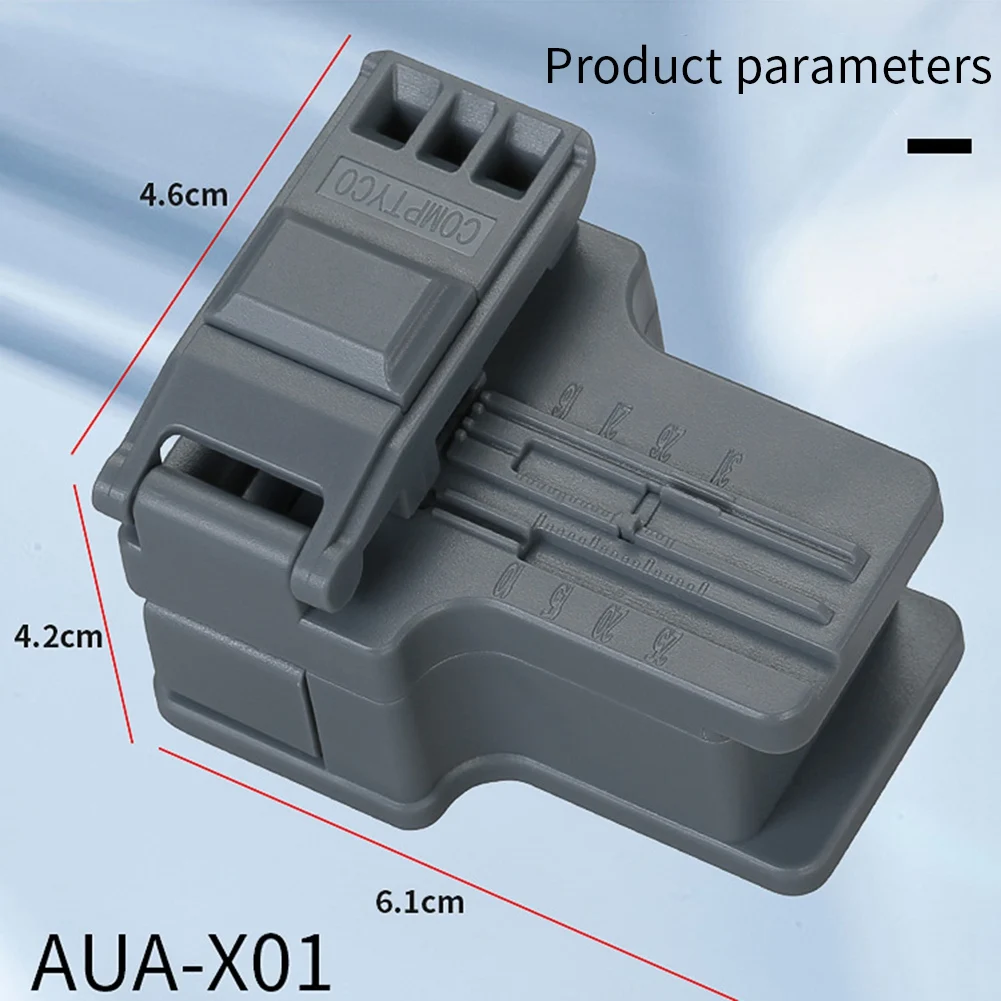 AUA-X01 FTTH 미니 광섬유 절단기, ABS 소형 고정밀 섬유 절단기, 케이블 냉간 연결 절단 도구, 1 개