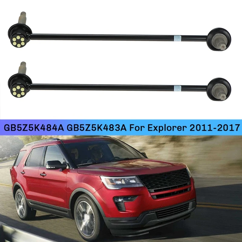 1Pair Front Right Left Stabilizer Sway Bar Link Set For Explorer 2011-2017 GB5Z5K484A GB5Z5K483A