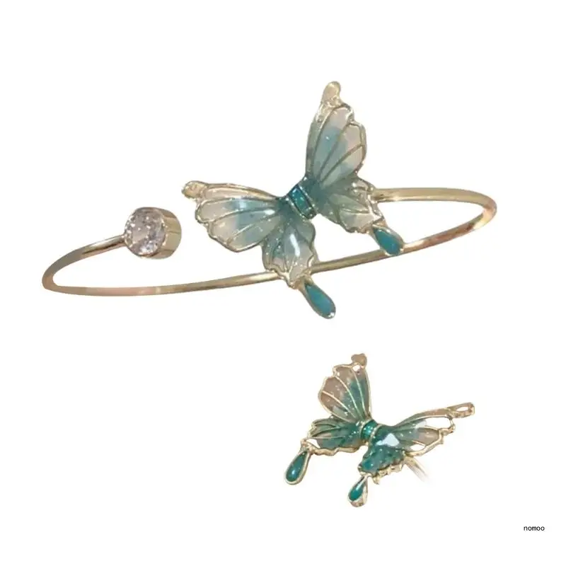 Convertible Butterfly Starlight Bracelet to Rings for Stylish Outfits