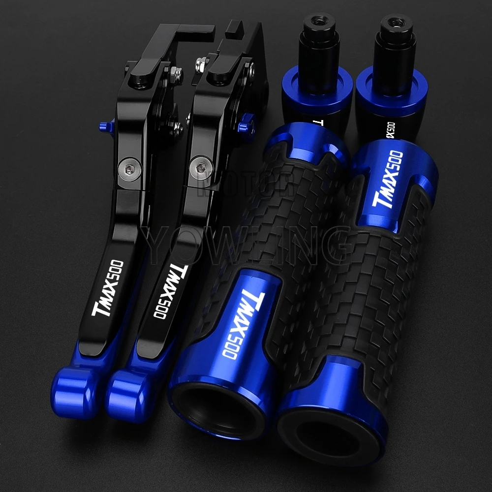

For Yamaha TMAX500 T-MAX500 TMAX 500 2008 -2013 2014 2015 2016 2017 2018 Motorcycle Adjustable Brake Clutch Lever Handlebar grip