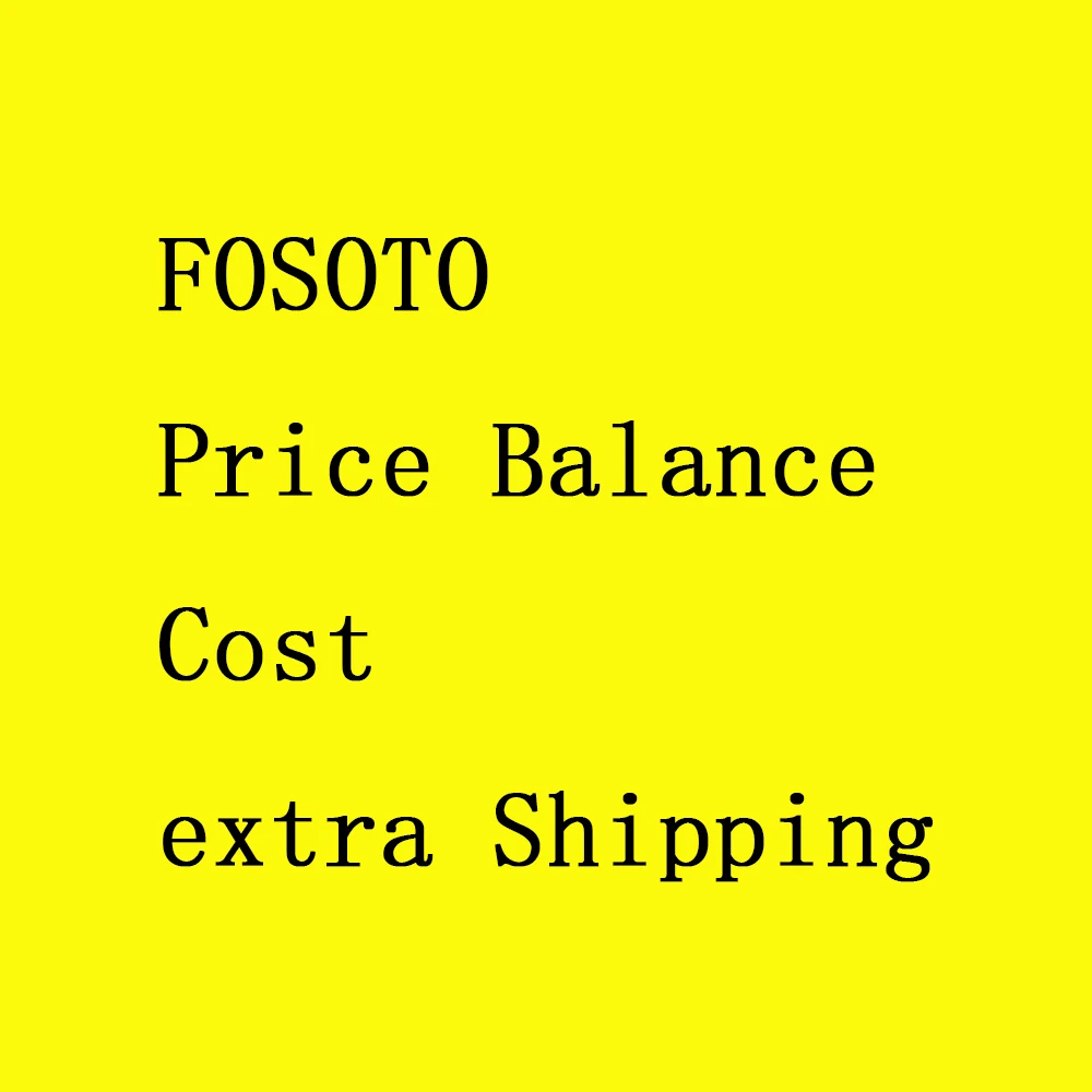 Additional shipping fee &Price Balance