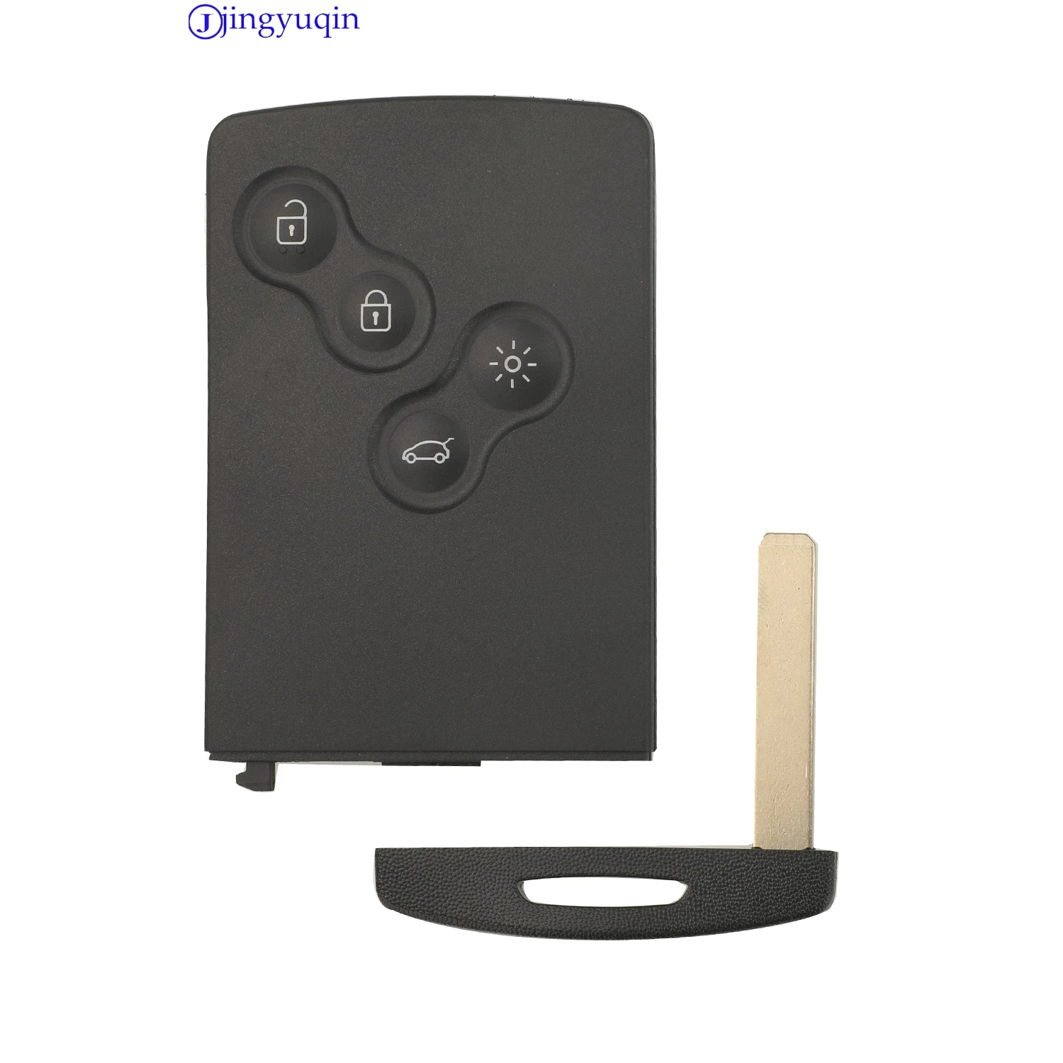 jingyuqin Remote Car Key For Renault Megane Laguna Scenic ID46/PCF7941Chip 433MHZ Smart Card Key With Blade - view 4