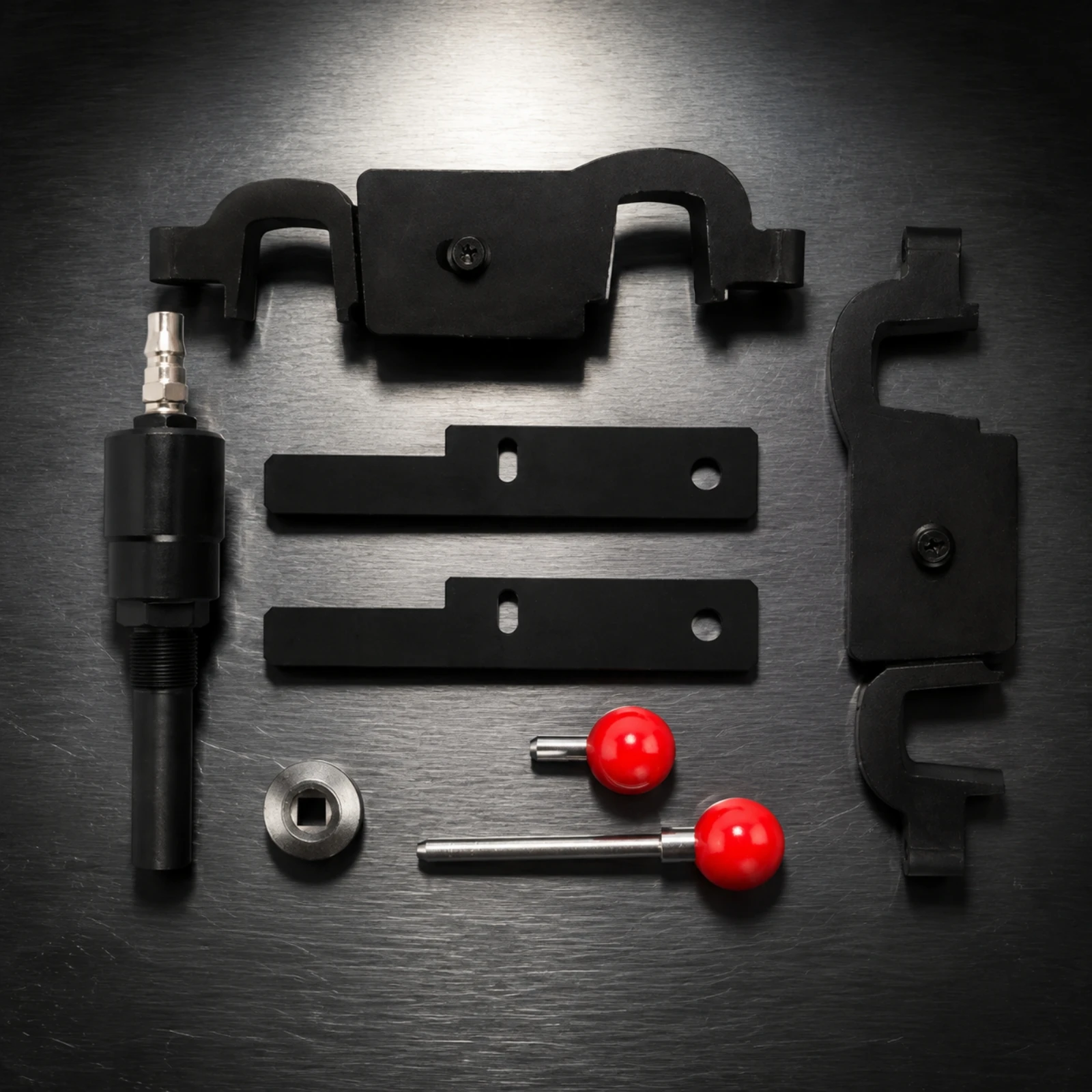 8 Pieces German Sports Car Camshaft Timing Tool Kit Professional Engine Timing Tool Kit with Case Sturdy Easy to Use