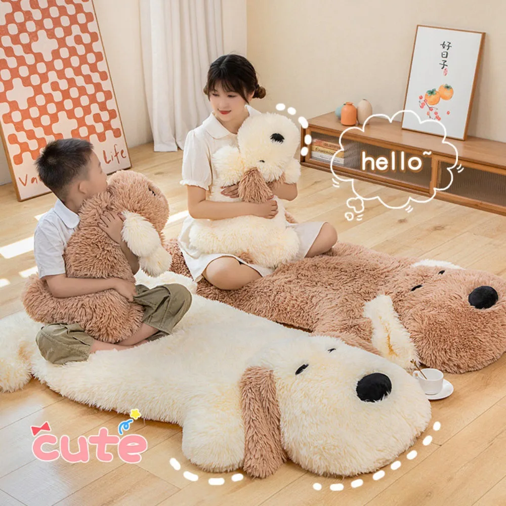 Cute Dog Cushion Floor Pillow Mat Removable Washable Plush Butt Cushion Bedroom Tatami Seat Backrest Pillow