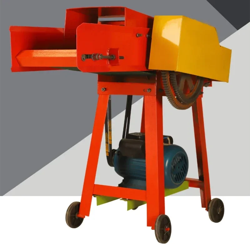Huishoudelijke Transportband Type Shredder Maïssteel 6 Mes Guillotine Gras Shredder Runderen En Schapenvoer Gras Snijder