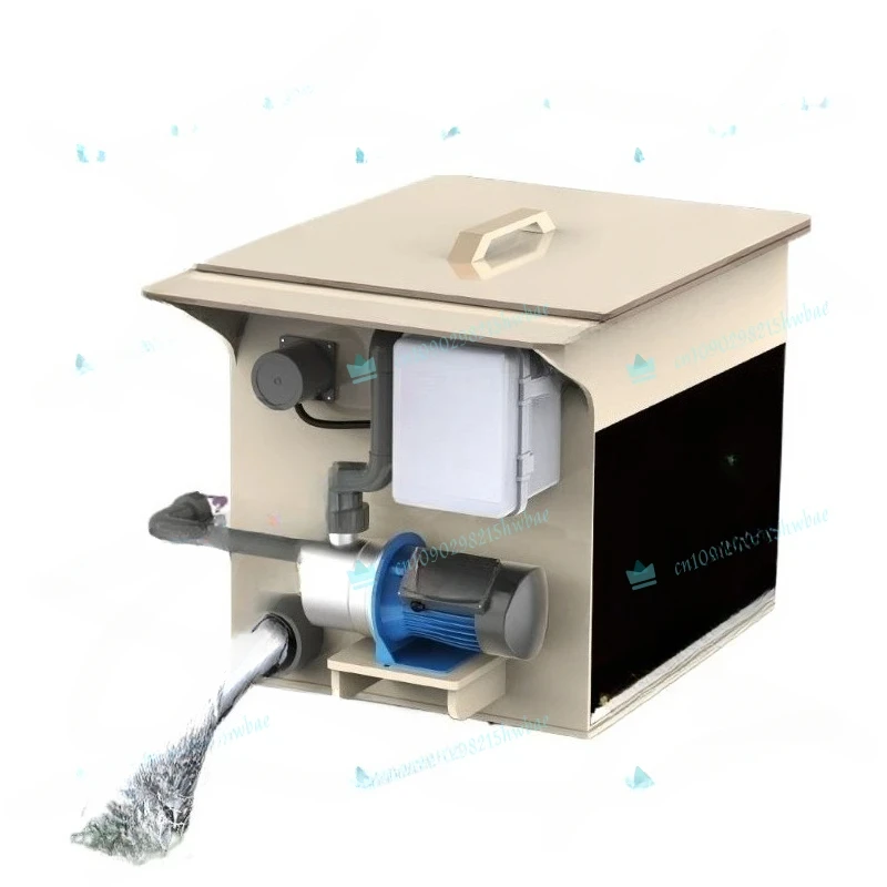 10T Equipment Fish Pond Filter Drum Microstrainer Aquaculture Water Circulation Purification Automatic Backwashing System
