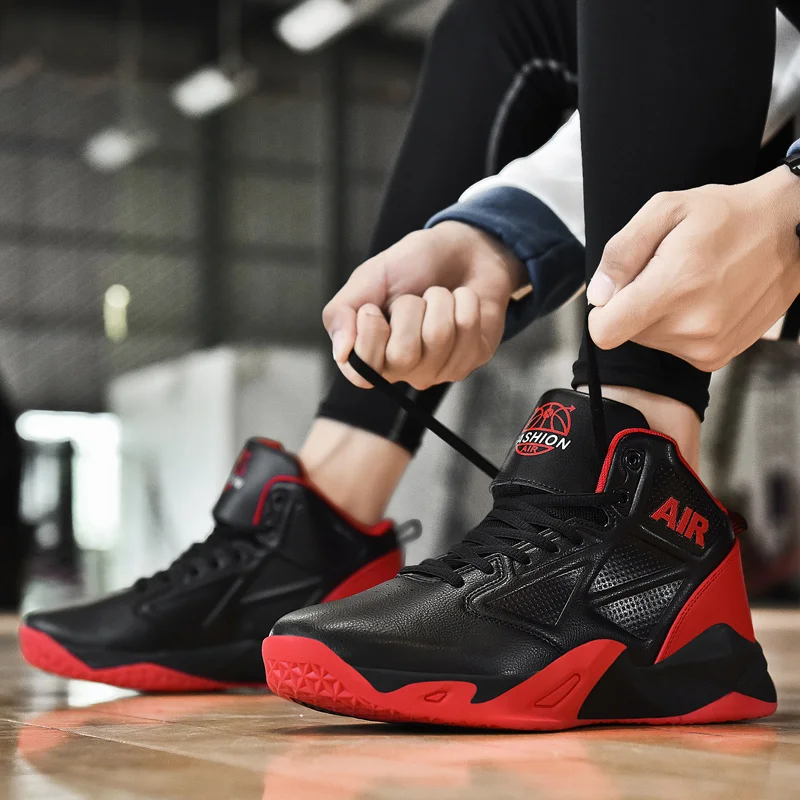 Parent-child basketball shoes four season plus size sports casual shoes men's outdoor running classic sneakers speed racing shoe