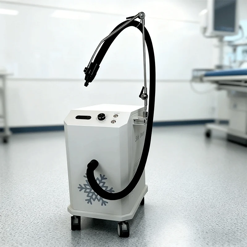 آلة علاج تبريد الجلد من Lcevind، نموذج شعبي، جهاز تخفيف التبريد لعلاج ما بعد التخفيف لتقليل الضرر