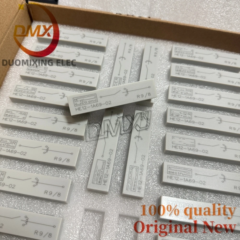 

100% новое оригинальное HE12A-1A69-02 12VDC 4PIN сухой геркон сверхвысоковольтное реле изолирующее язычковое реле