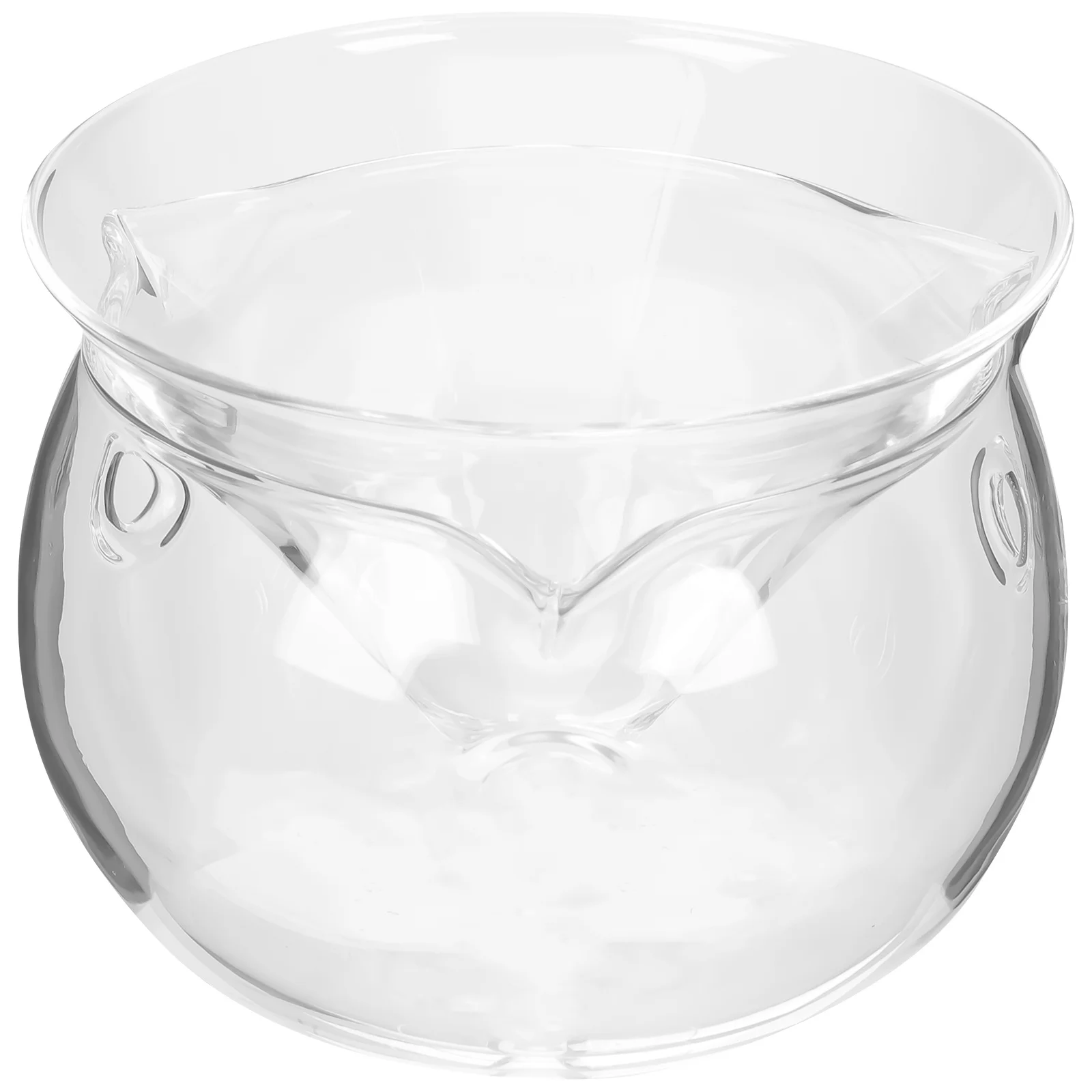 

1Set Transparent Glass Food Bowl Salad Bowl with Dry Ice Container for Household Bar Dessert Fruit Vegetable Serving