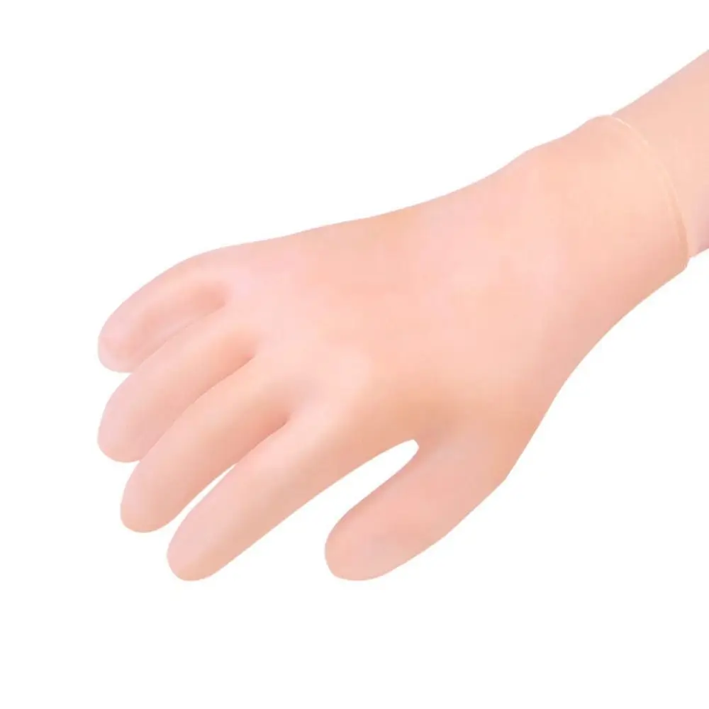 Hand Spa Pedicure Gloves Hand Care Gloves for Repairing Cracked for Softening Rough Skin Silicone Gloves Soft Silicone