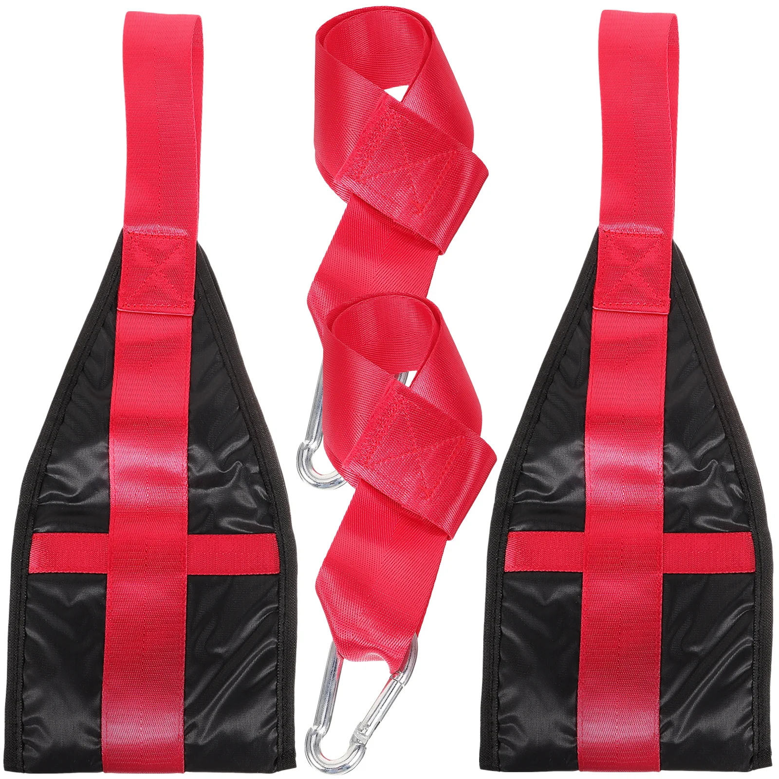 

2Pcs Abdominal Training Belt Good Elasticity Home Gym Professional Ab Sling Straps Portable Fitness Equipment Hanging Resistance