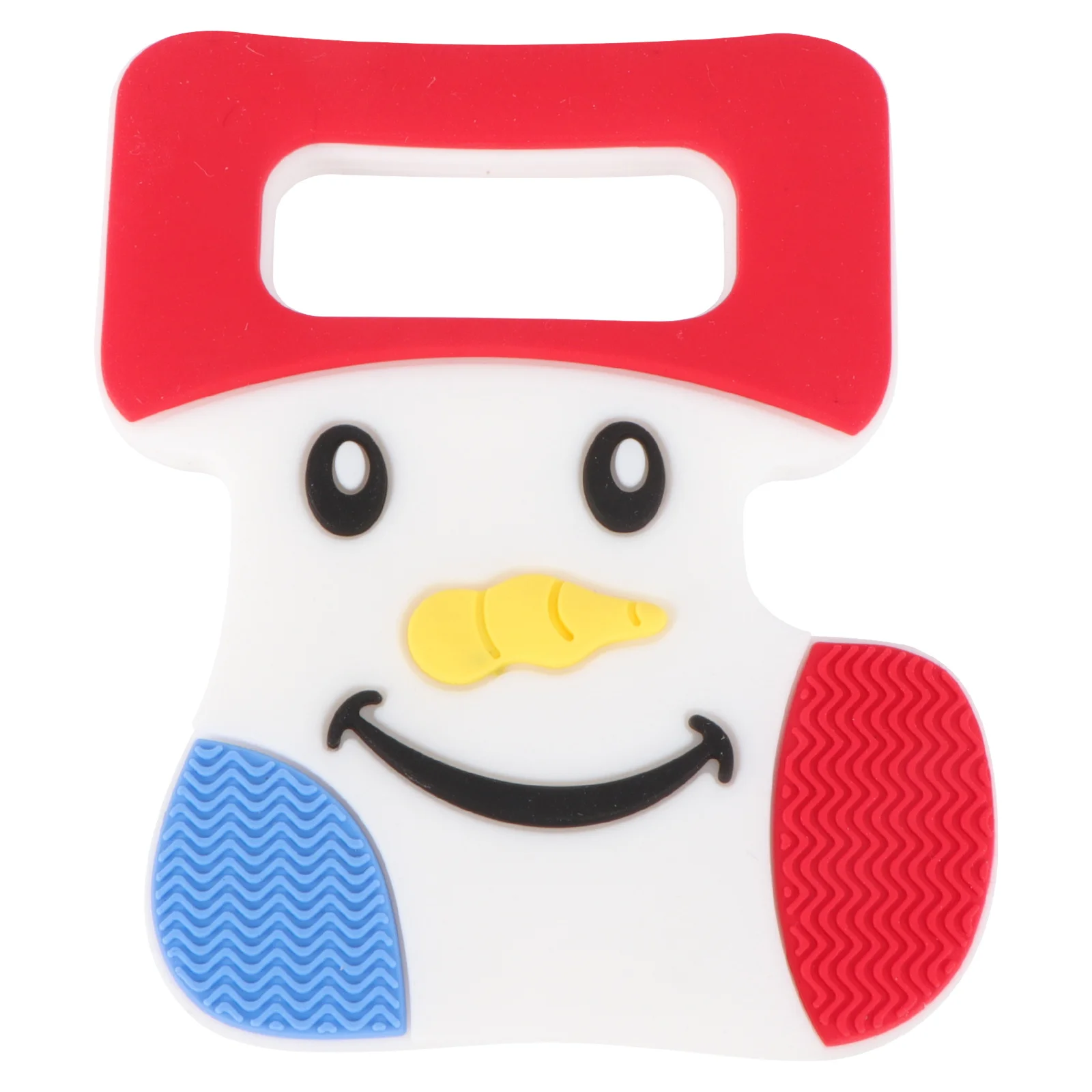 

Детская пустышка для прорезывания зубов, рождественский подарок, силиконовая жевательная игрушка для моляров, безопасный прочный праздничный подарок, игрушка для прорезывания зубов, детский прорезыватель, успокаивающая игрушка