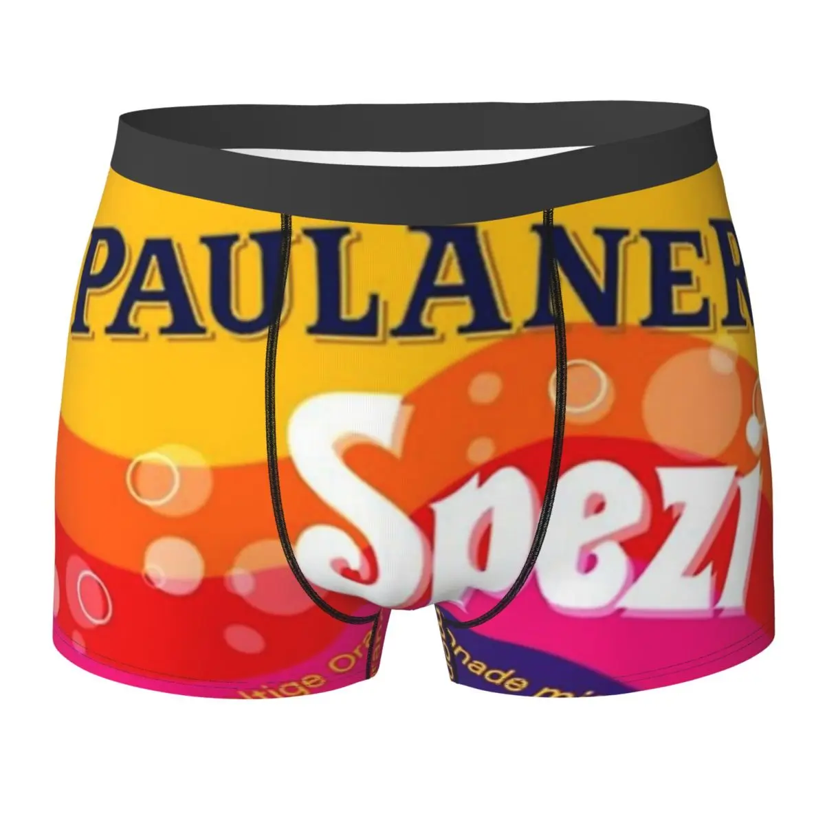 

Нижнее белье Paulaner Spezi, Германия, сумка для газировки, модные боксеры, шорты с принтом, классические мужские трусы, большие размеры 2XL