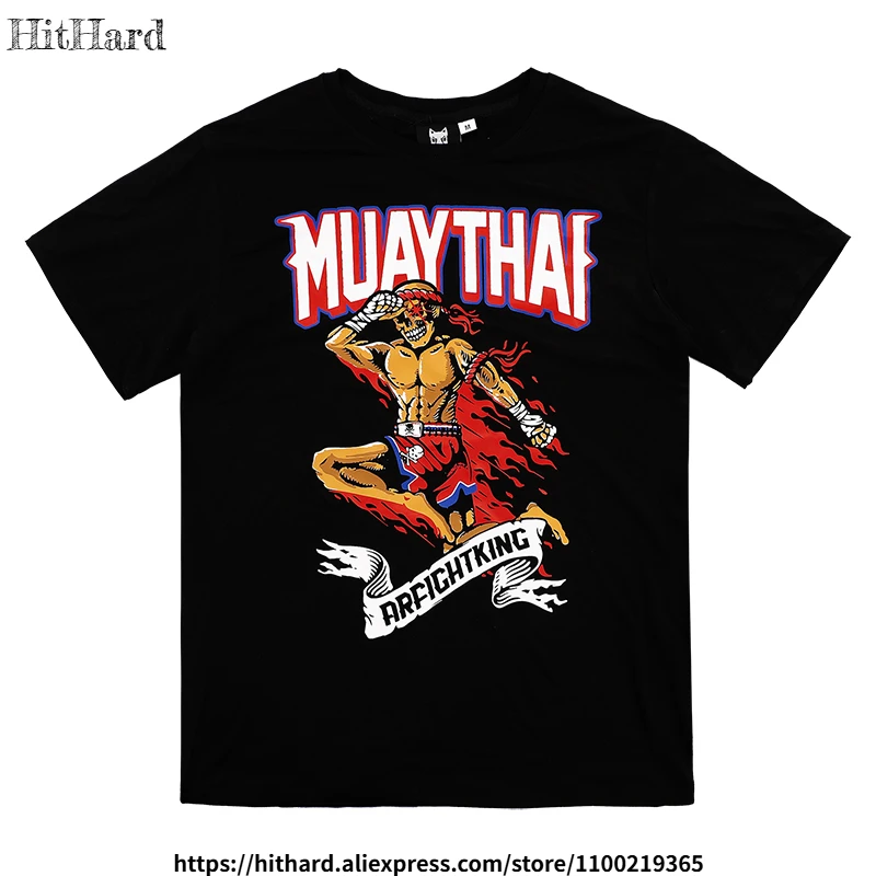 Martial Arts Combat T-Shirt Muay Thai MMA BJJ Boxing Rash Guard Gym Training Daily Wear Fight Events Unisex Casual Outfits S-4XL