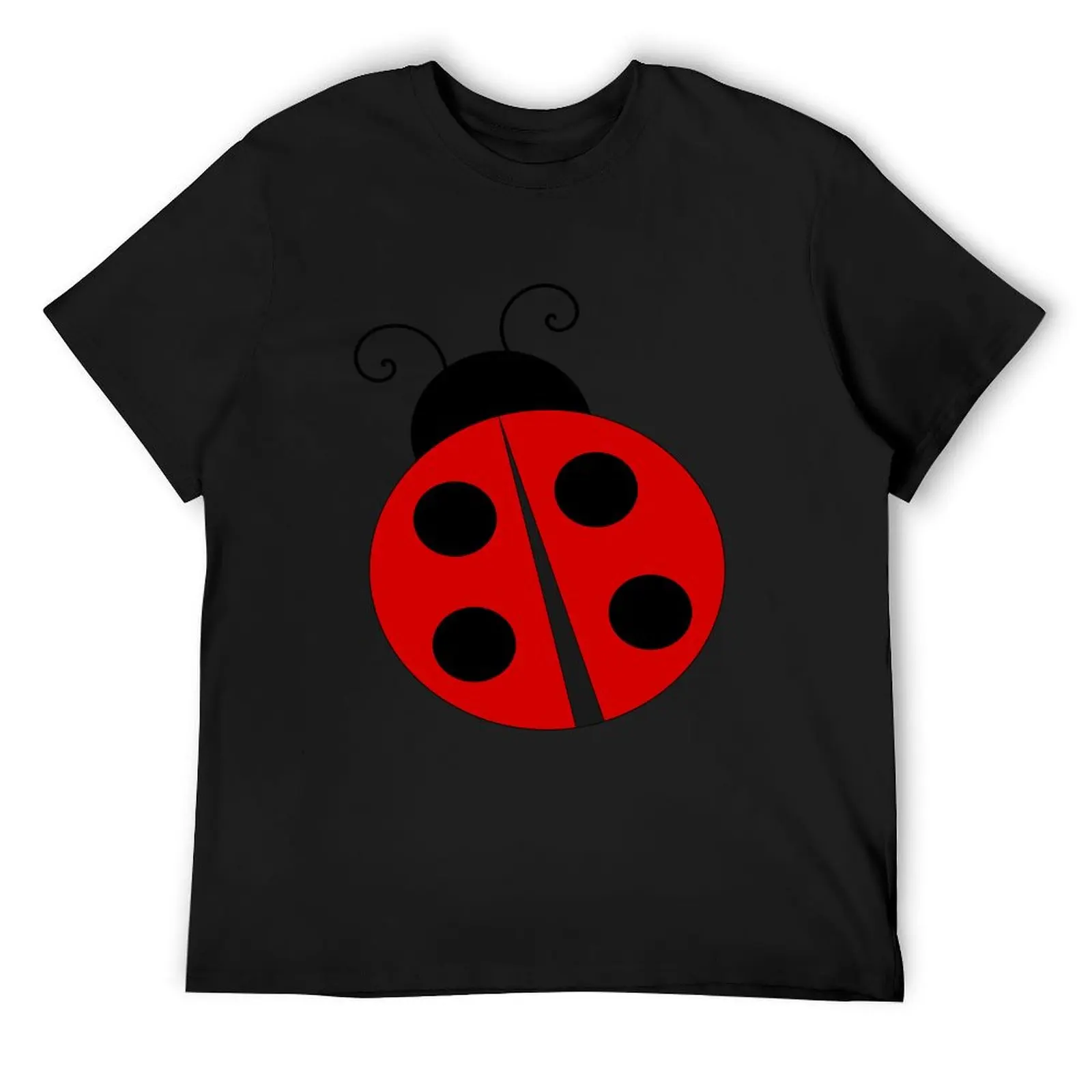 Cute Ladybug Fun Insect T-Shirt aesthetic clothes vintage anime shirt mens tall t shirts