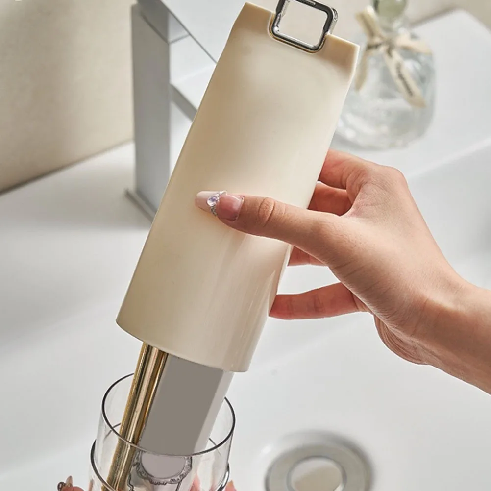 

Дорожный чехол для зубной щетки, портативный ящик для хранения, расческа для зубной пасты, чашка для мытья, компактный, легкий, многоразовый материал, многоразовый