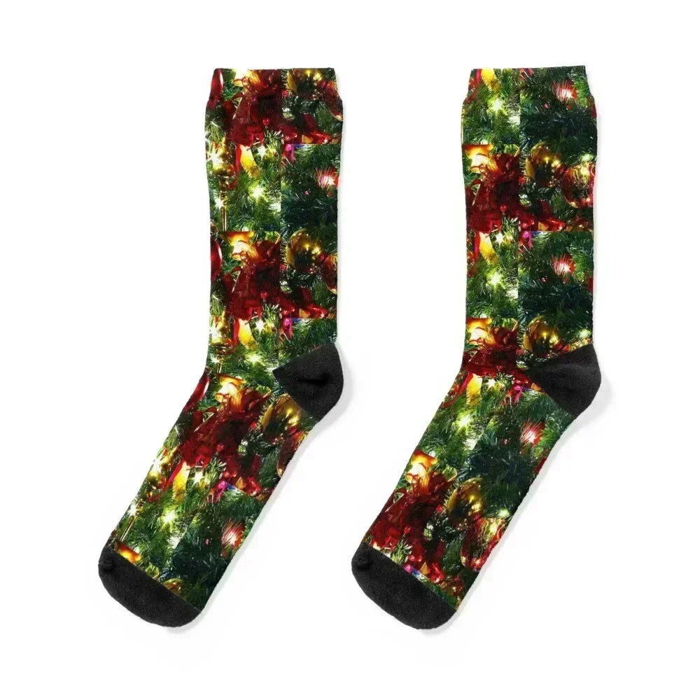 

Holiday glitter Socks Sports funny sock custom Men's Socks Women's