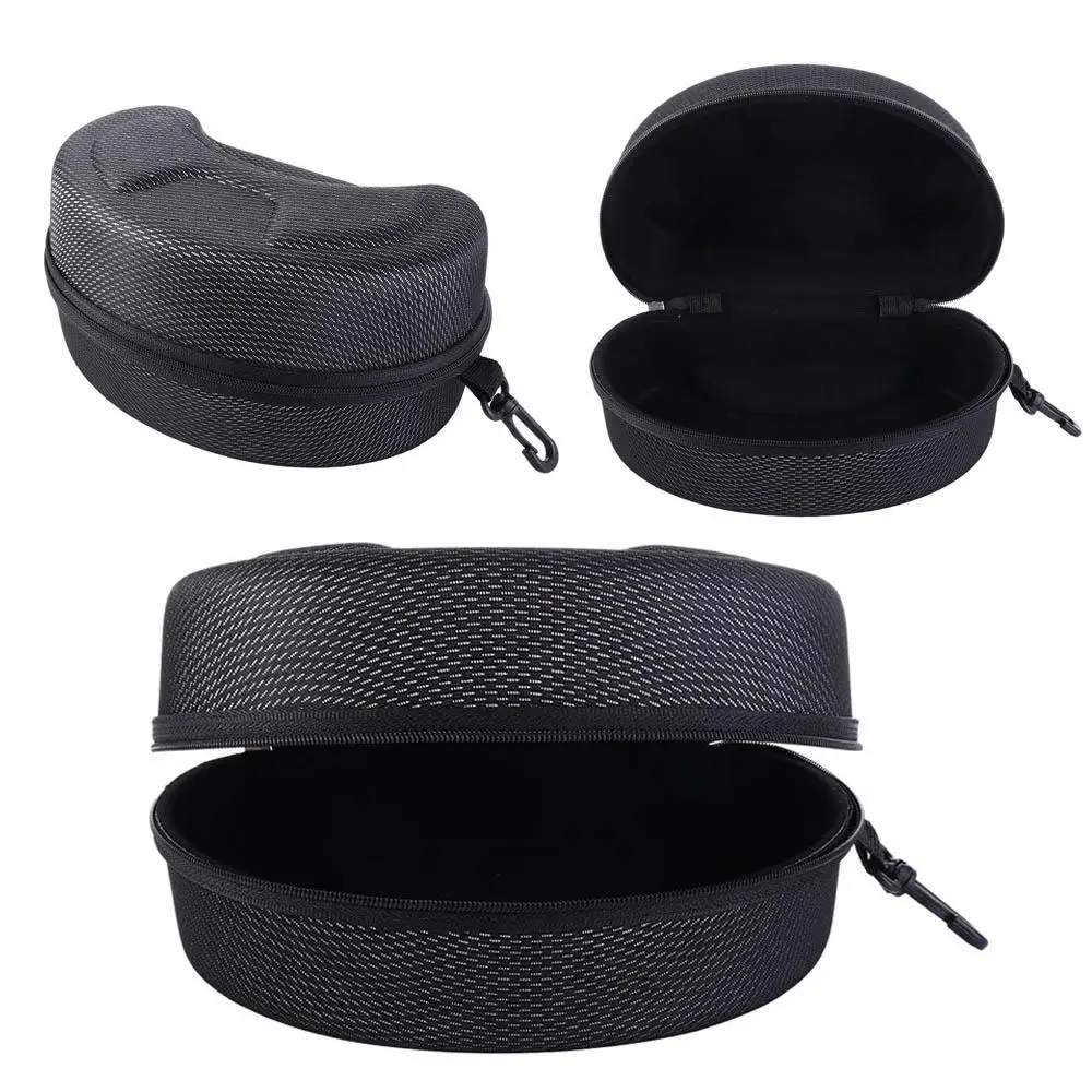 

Hard Box Black Zipper Glasses Bag EVA Snowboard Eyewear Case Skiing Goggles Box Ski Eyewear Case Sunglasses Carrying Case