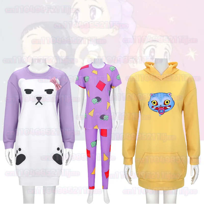 

Huntrix Rumi Zoey Mira KPop Demon Hunters Cosplay Costumes ​​Pajamas​ Kawaii Pajamas Jirai Kei Halloween Party Cute Outfits