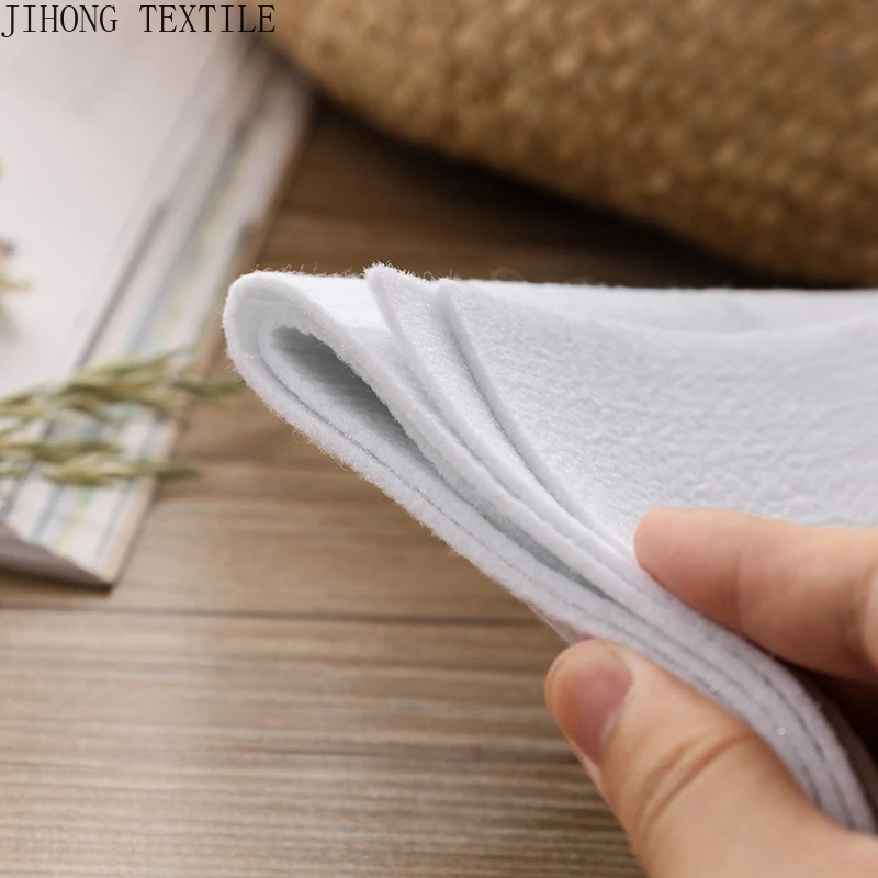 Hot Iron Interfacing Adhesive Fabric DIY Handmade Craft Clothing Bag Styling Shape Thick Lining Accessories 110g/200g/300g/420g