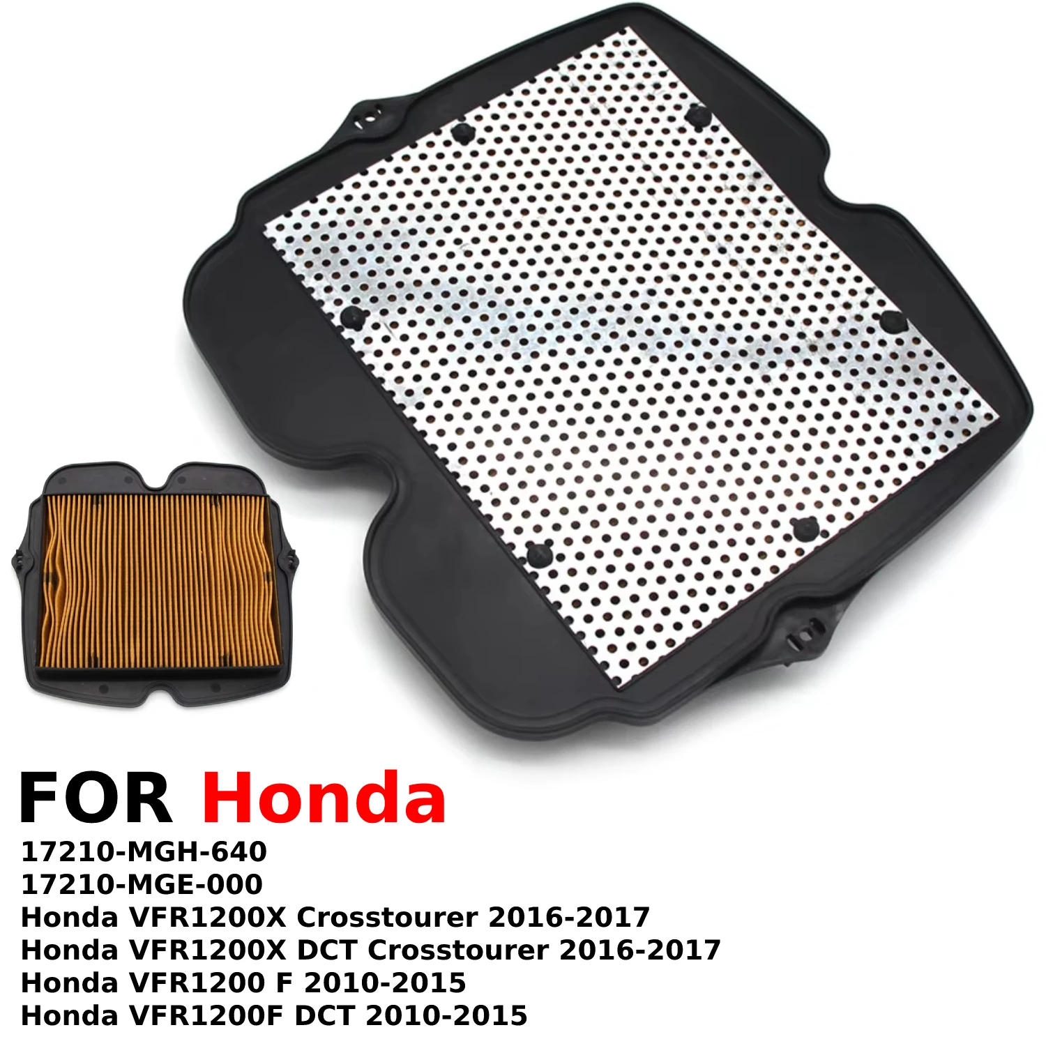 

Motorcycle Parts Air Filter Sponge Cleaner Cap For Honda VFR1200X DCT Crosstourer VFR1200 F VFR1200F DCT 17210-MGH-640