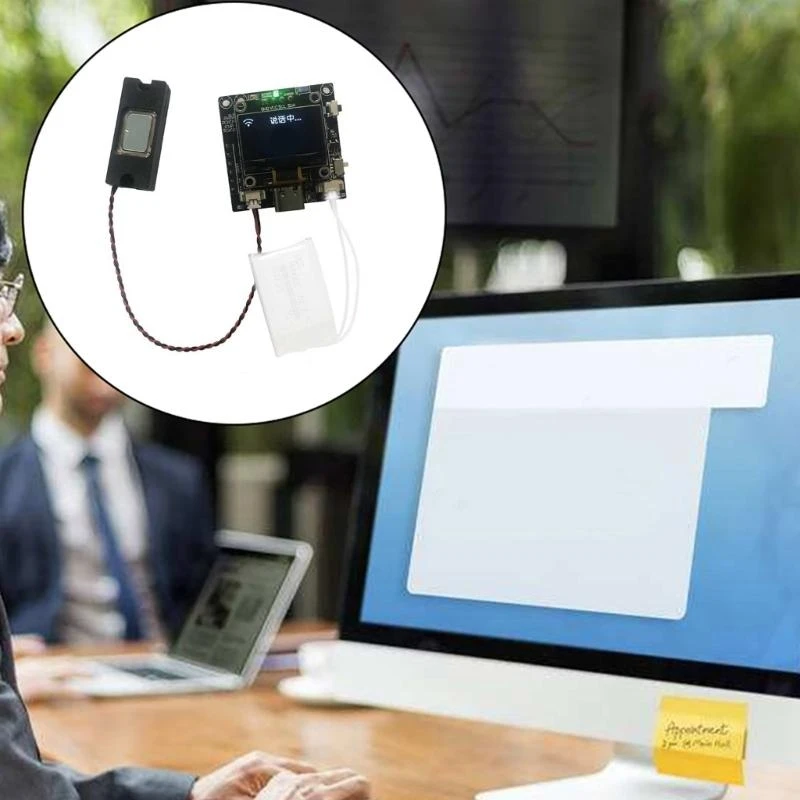 Scheda di sviluppo Xmini avanzata con controllo principale C3QFN-32EP Altoparlante integrato Flash da 16 MB Ready per chat vocale AI 634A