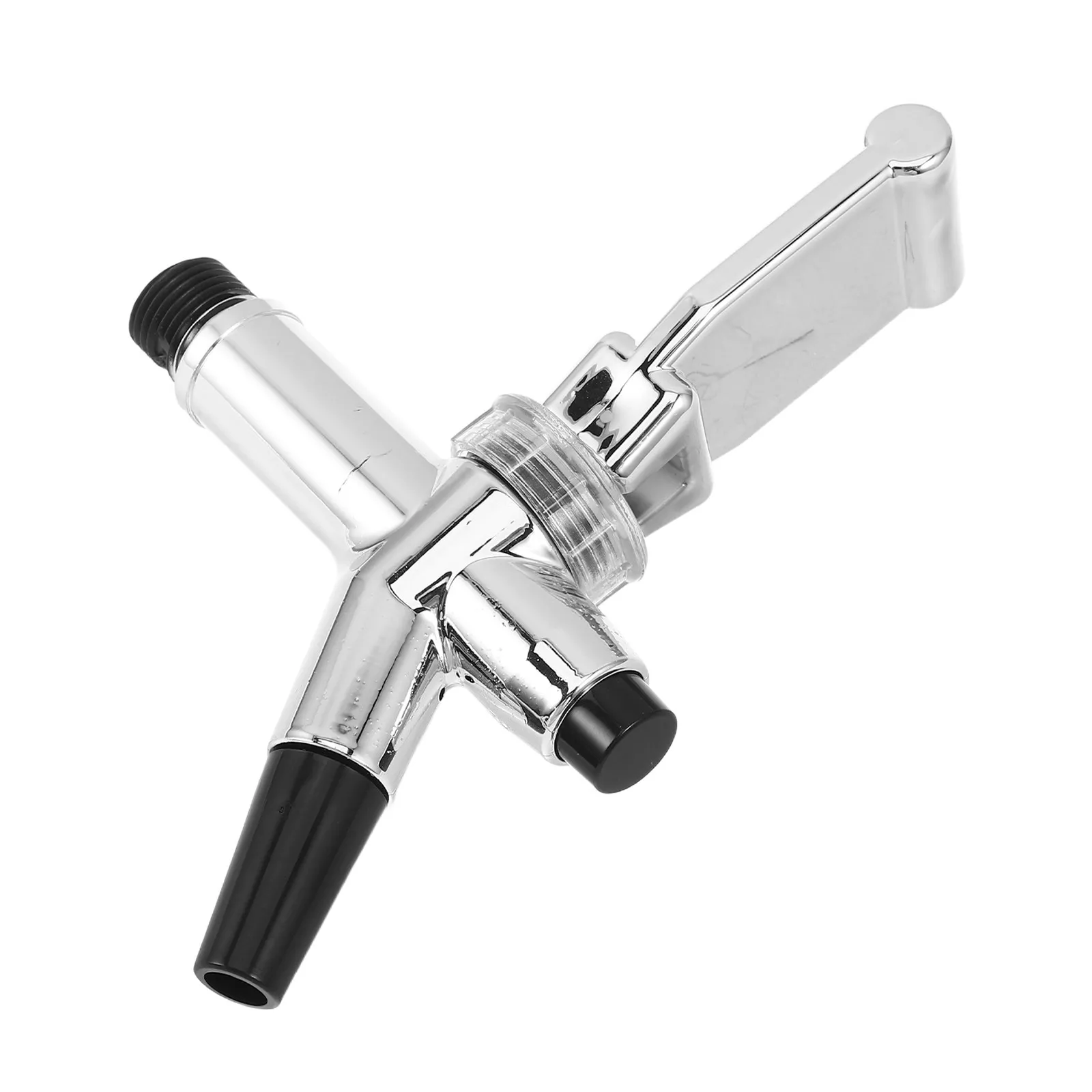Plastic Draft Beer Tower Tap 0.63 Inch Threaded Beverage Dispenser Faucet for Bar Restaurant Catering Juice Tea Dispenser