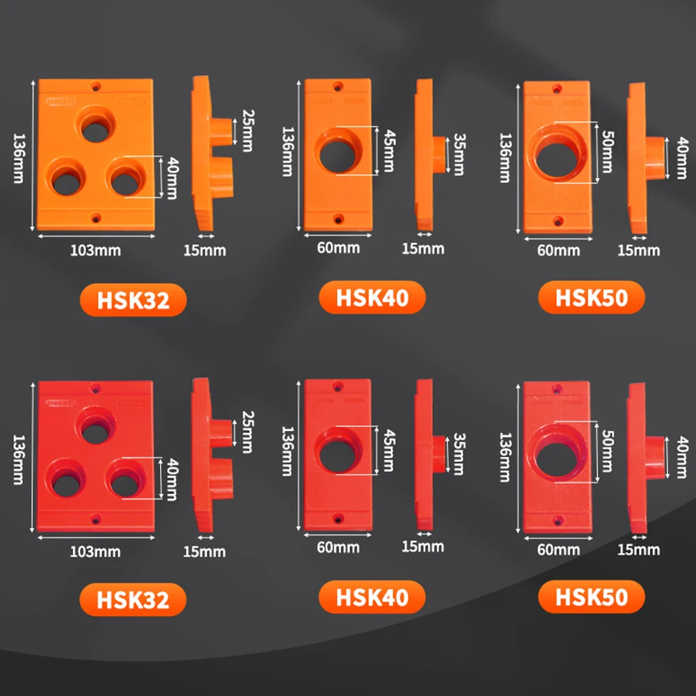 10 шт. BT30 BT40 BT50 втулка ABS утолщенный держатель инструмента HSK63 втулка CNC токарный станок запчасти HSK32 HSK40 HSK50 HSK100/80