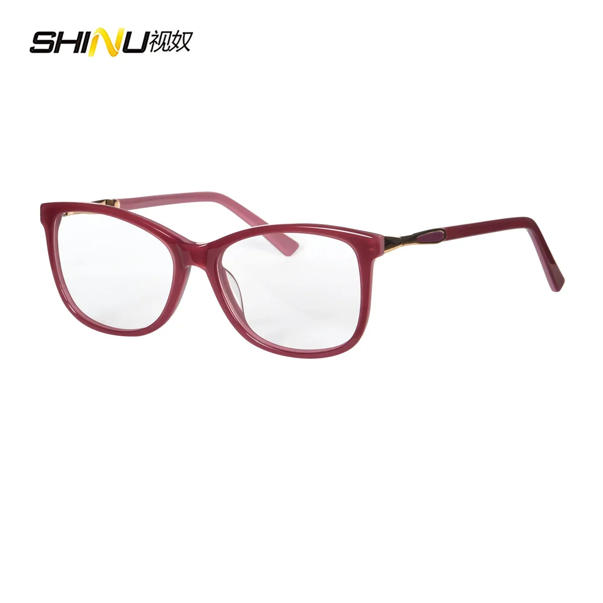 

SHINU брендовые модные ацетатные очки в оправе, женские очки для близорукости, очки для чтения на расстоянии, очки для близорукости для женщин