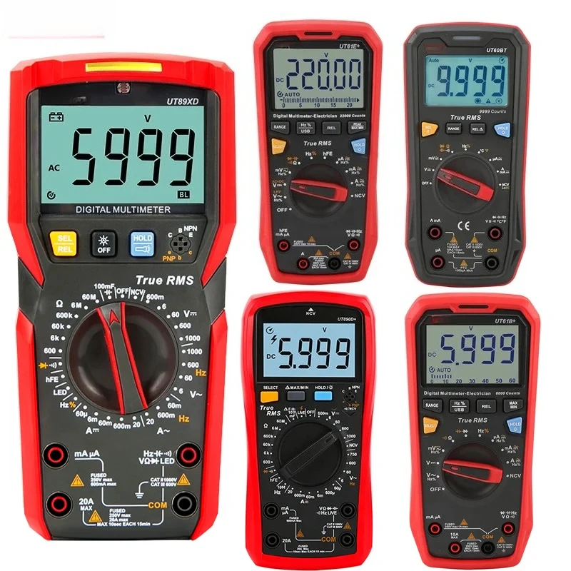 Multimeter Professional UT890C UT890D+ UT89X UT89XD UT89XE UT60S UT60BT UT61B+ UT61D+ UT61E Plus Electrical Multi Meter
