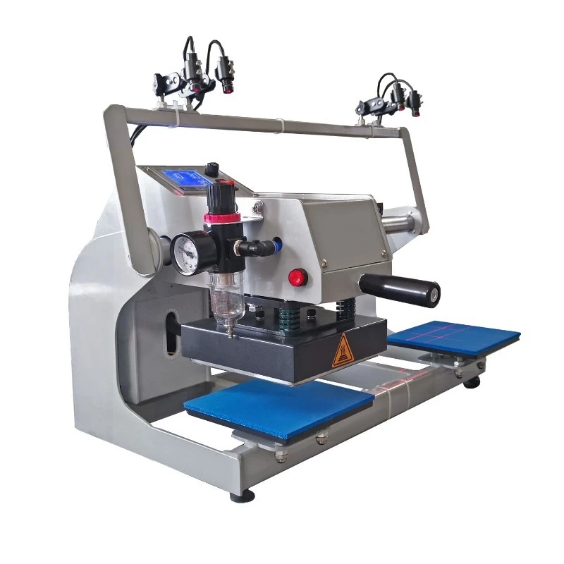 

Heat Press Machine 15*15 cm 6*6inch Double Platen with Lasers