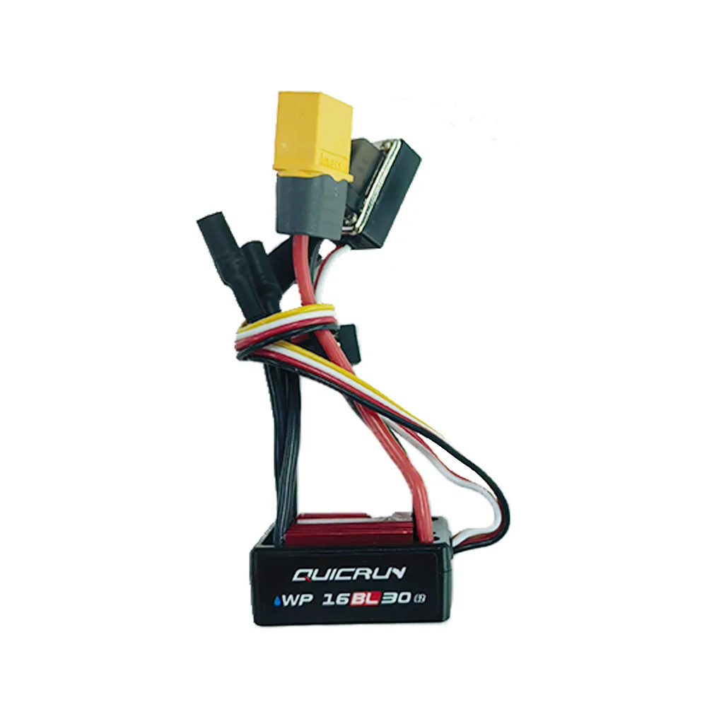 Hobbywing QuicRun WP-16BL30 G2 30A 2-3S Brushless Speed Controller ESC for 1/18 1/16 RC Car