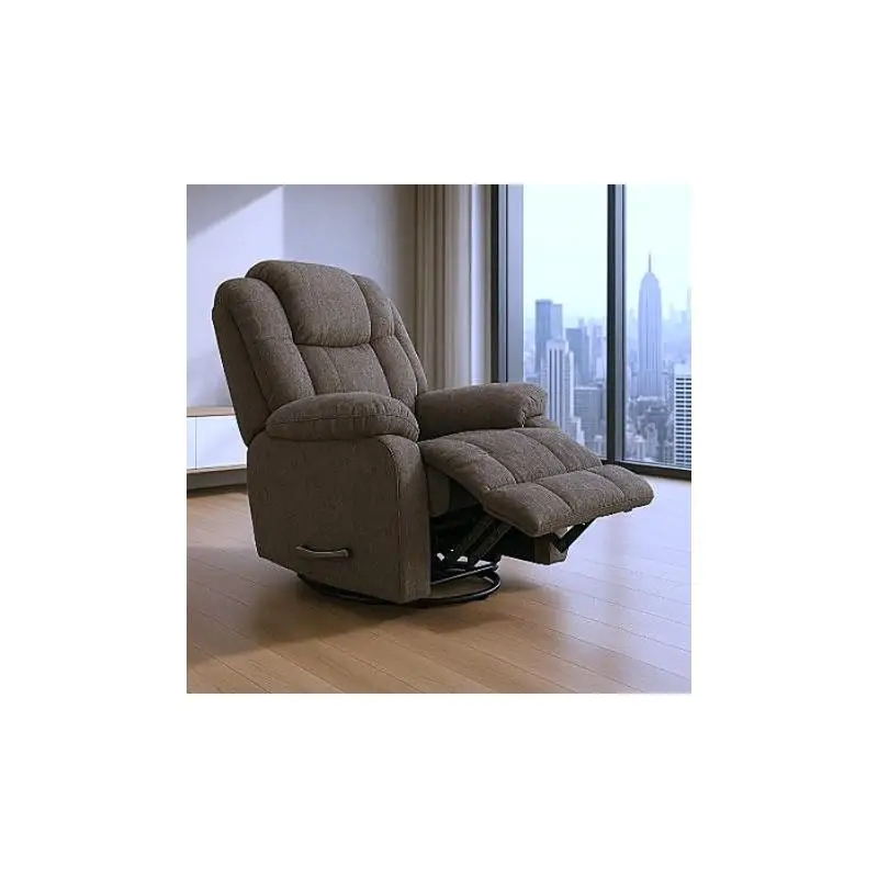 

Поворотное кресло с мягкой обивкой, норковая ткань, удобное кресло для отдыха для дома и офиса