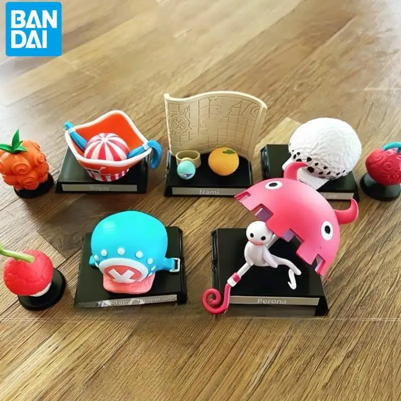 Bandai One Piece Film Red Character Feature Capsule Toys Collection 2 Nami Buggy Law Perona Chopper Law Anime Figure Anime Toys