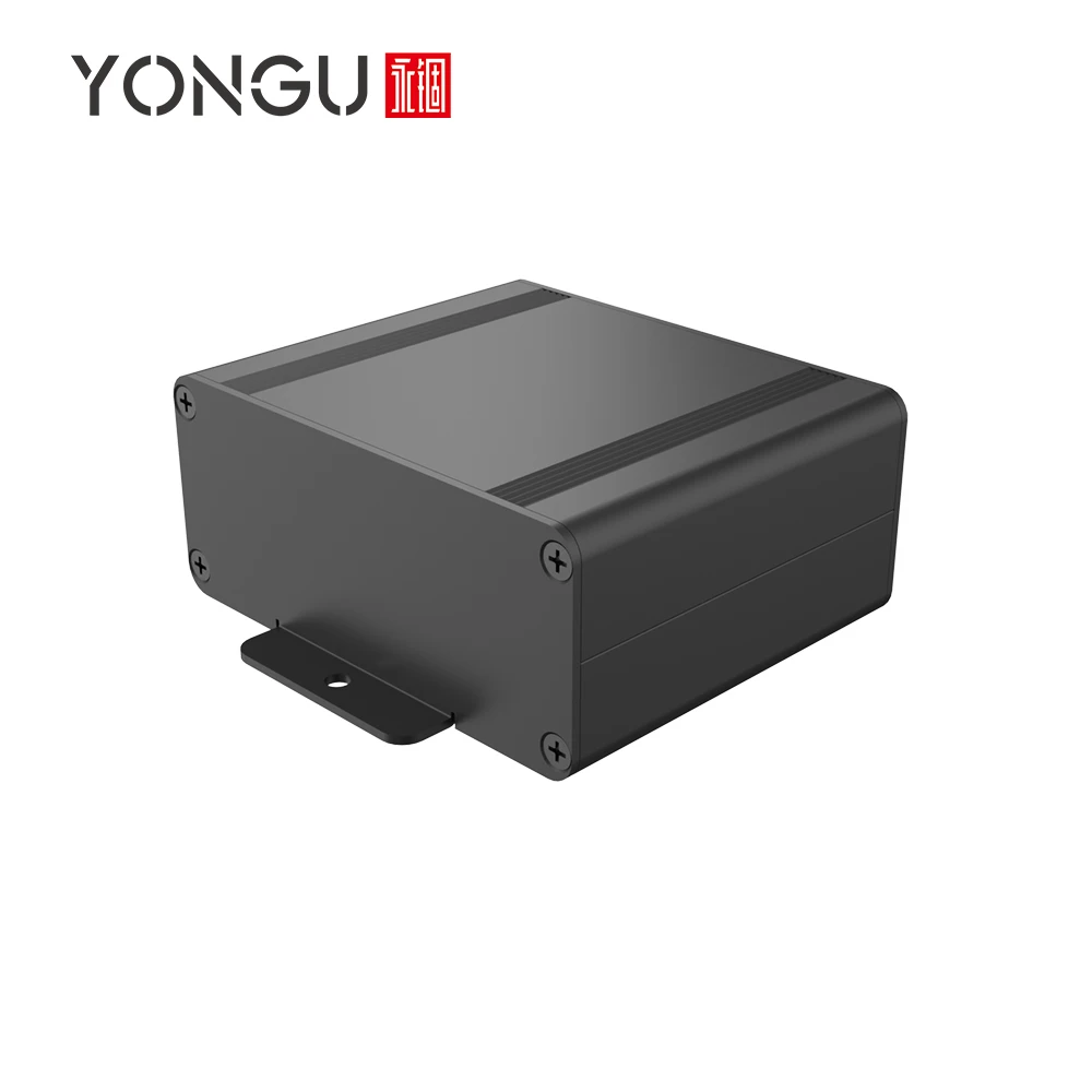 Metal Safe Battery Box CNC Milling Machine Components Housing Aluminum Split Type Electronic Instrument Enclosure H10 88*38MM