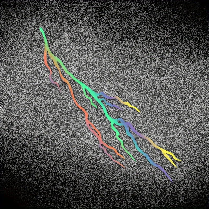 1 قطعة تأثير البرق الرائع ملصق خوذة الديكور الإبداعي مناسبة للدراجات النارية والمركبات الكهربائية والشاحنات وأجهزة الكمبيوتر المحمولة DIY بها بنفسك