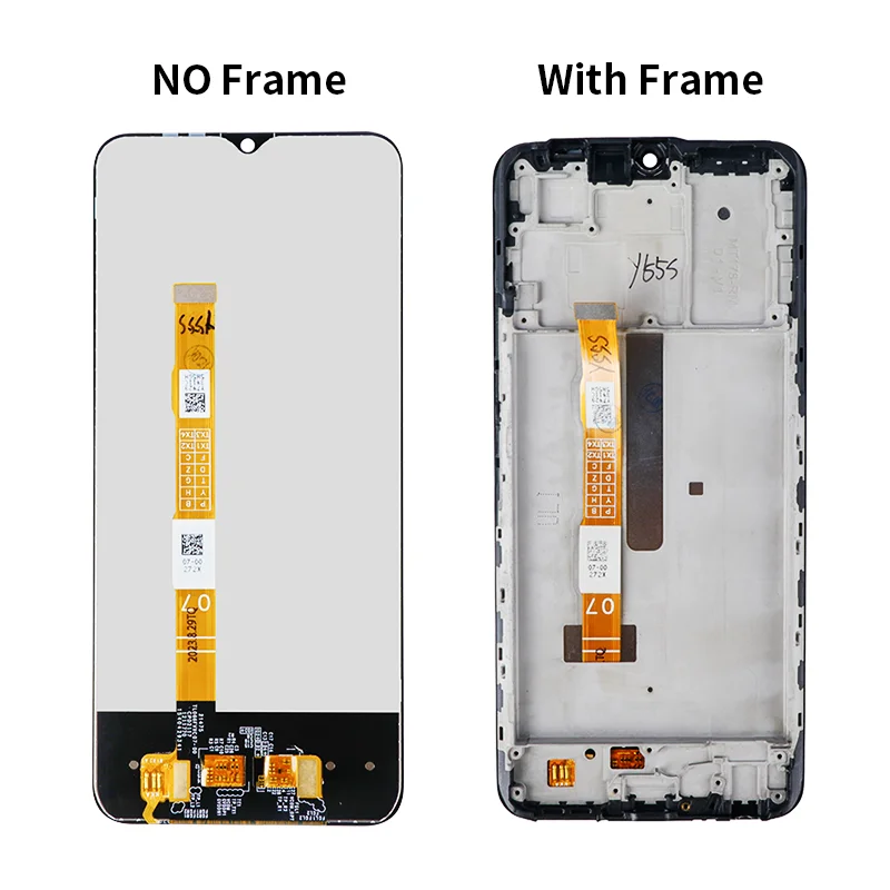 6.58inch Original LCD Touch Screen Digitizer for VIVO Y55S Y75S Y72t for VIVOY55S LCD Replacement with Frame