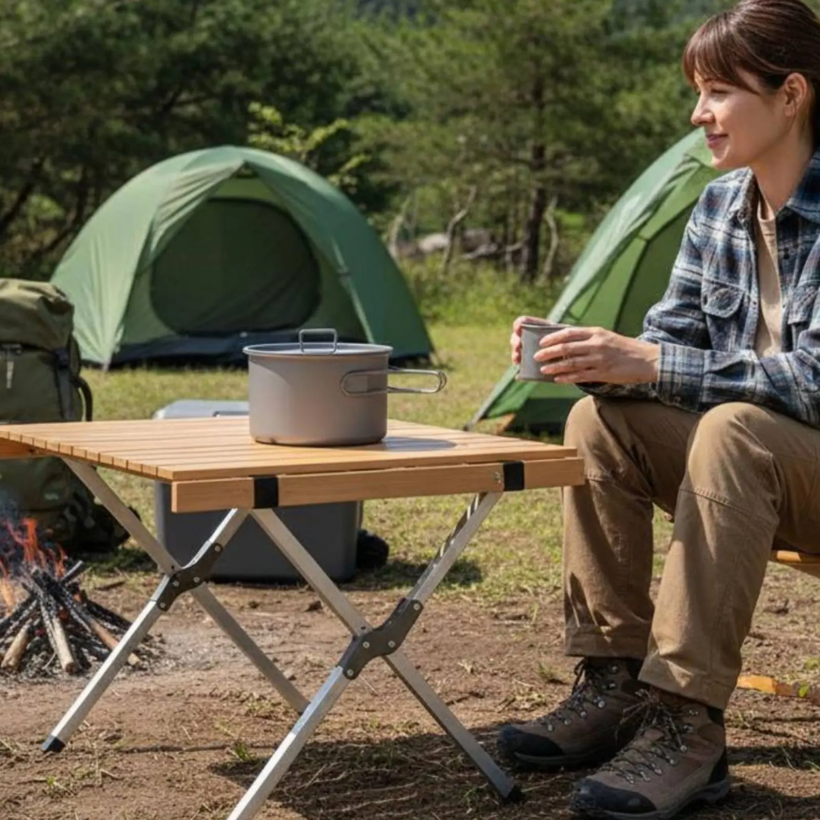 

1000 Ml 1000ml Cooking Pot with Lid Lightweight Metal Alloy Camping Pot Outdoor Gear Easy to Clean for Hikers