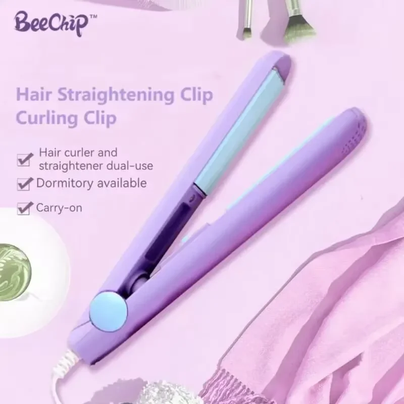 Cabelo Encaracolado Styling Alisamento Pente, Distribuição Mesmo De Calor, Sem Danos Ao Cabelo, Clipes De Estilo, Mini Ferros De Alisamento De Cabelo