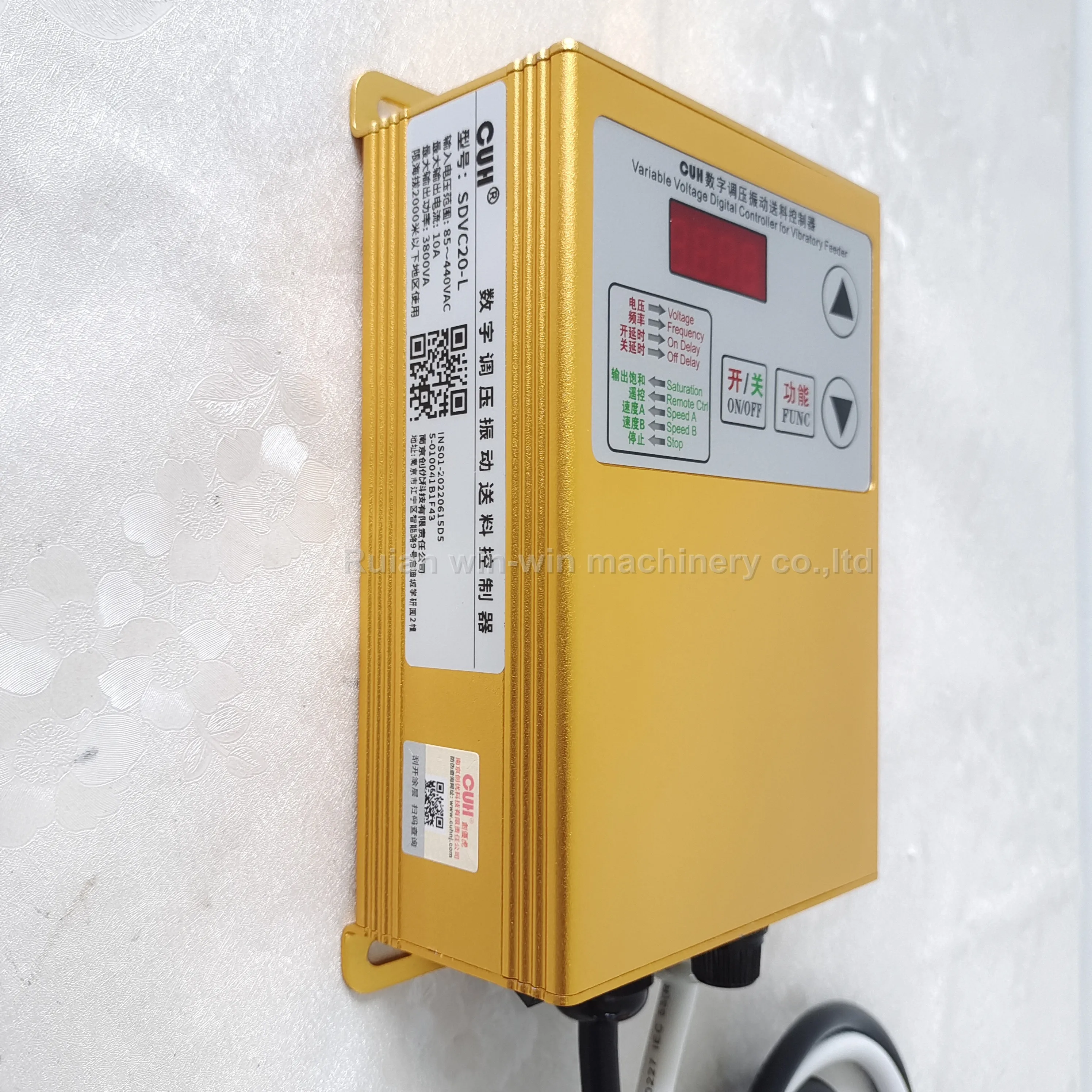 SDVC20-L 10A Variable Voltage Controller Digital pressure regulating circular vibration direct vibration feeding vibration plate