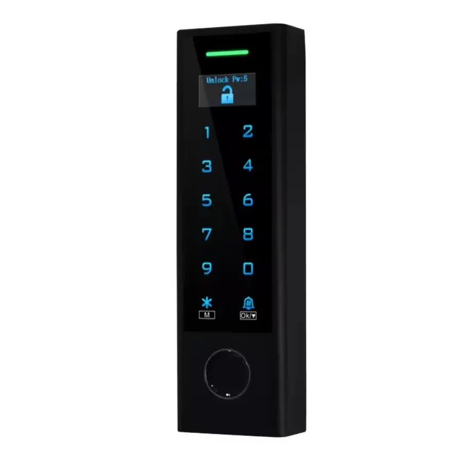 Tuya wifi Plastic Biometric Access Control OLED Display Fingerprint Control Accessi CFD3 IP66 For Door Entry System