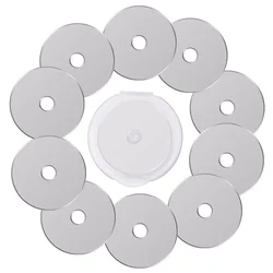 45MM Rotary Cutter Blades 5/10 Pack Sharper Rotary Cutter Replacement Blades for DIY Sewing Quilting Supplies Fabric and Crafts
